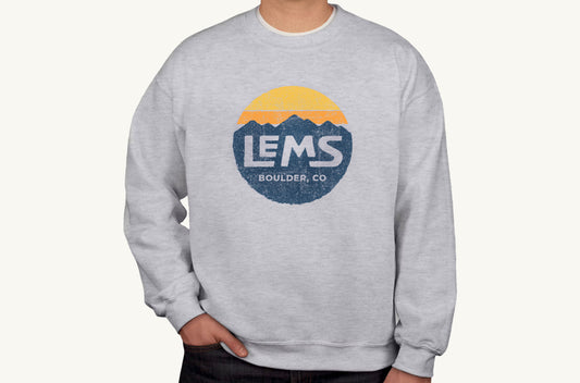 Lems Crewneck Logo Sweatshirt (Discontinued) - Grey
