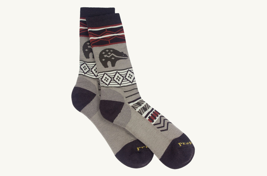Pendleton Wool Sock - Brown