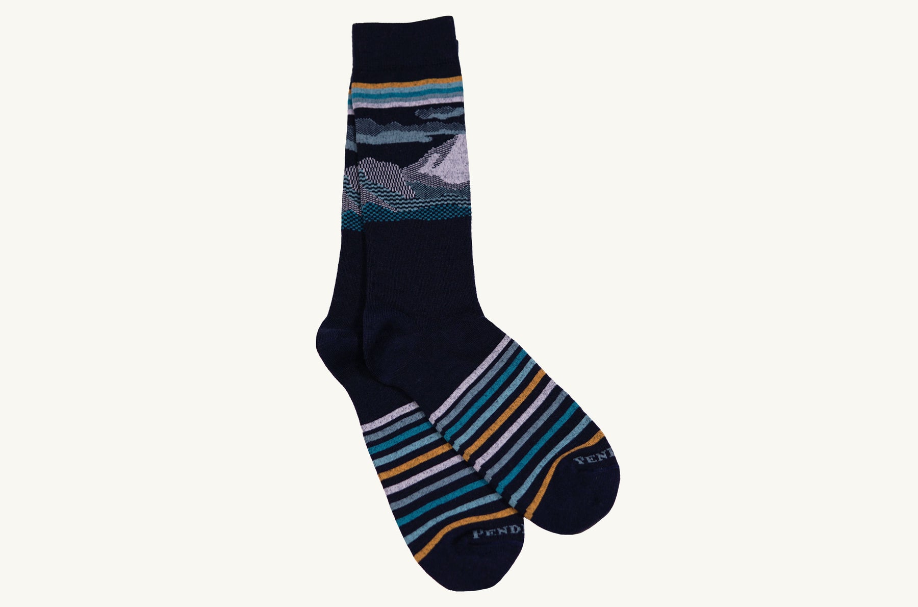 Pendleton Wool Sock - Navy