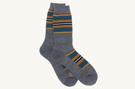 Pendleton Cotton Sock - Charcoal