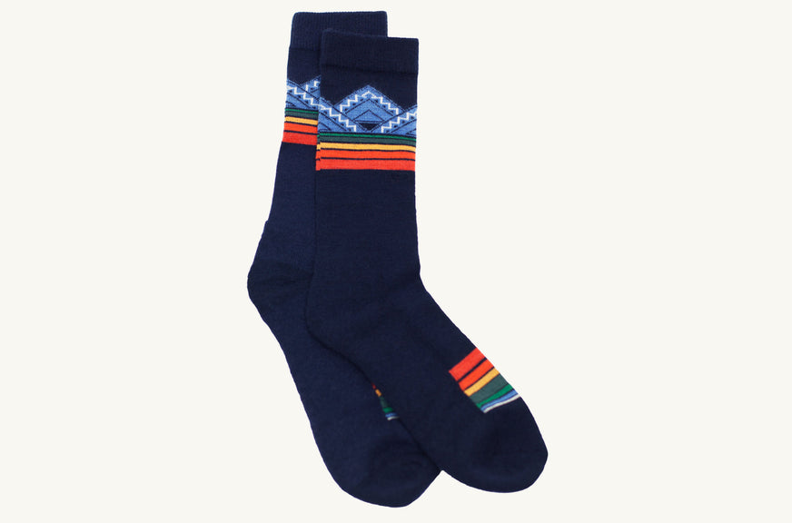 Pendleton Wool Sock - Blue