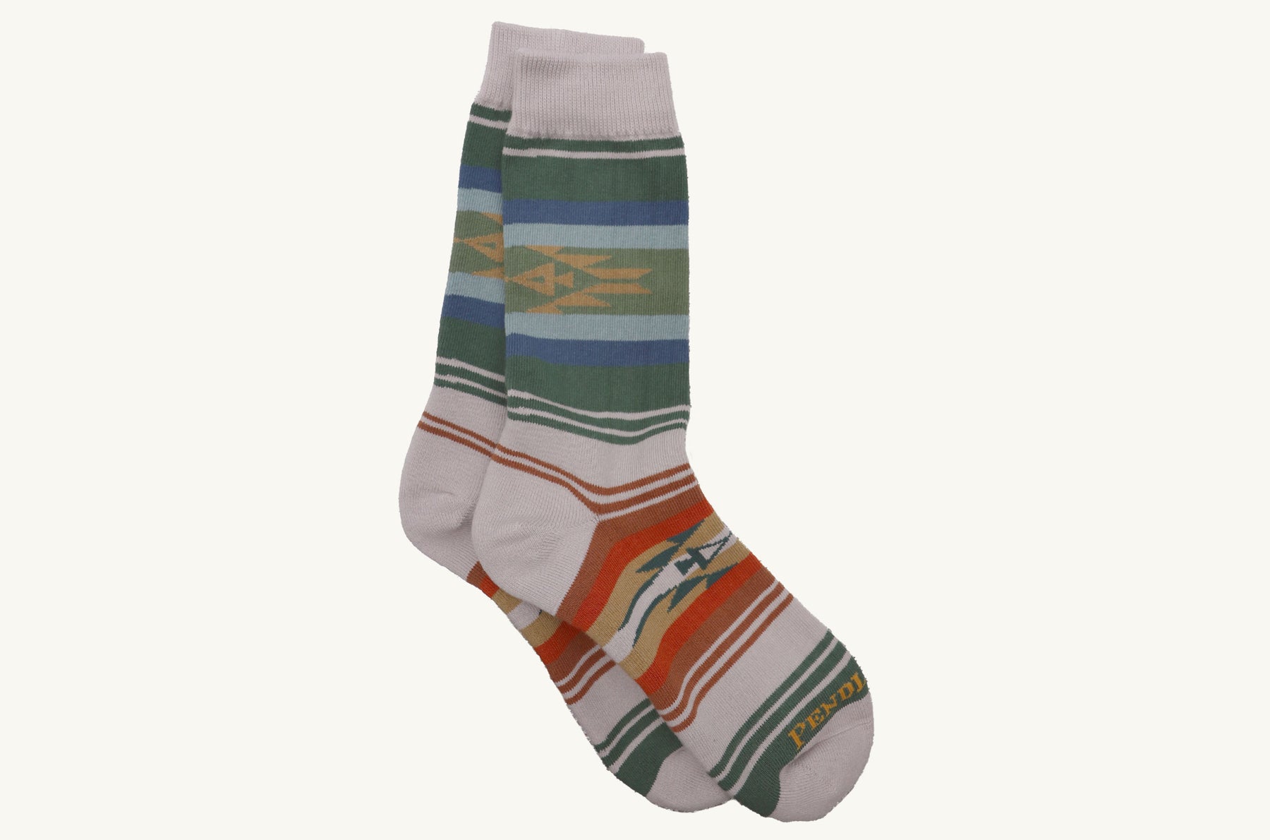 Pendleton Cotton Sock - Ivory