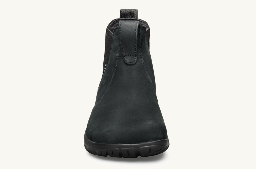 Men's Chelsea Barefoot Boot Waterproof - Obsidian