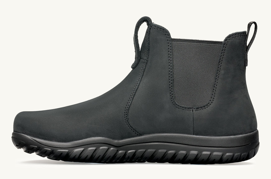 Women's Chelsea Barefoot Boot Waterproof - Obsidian
