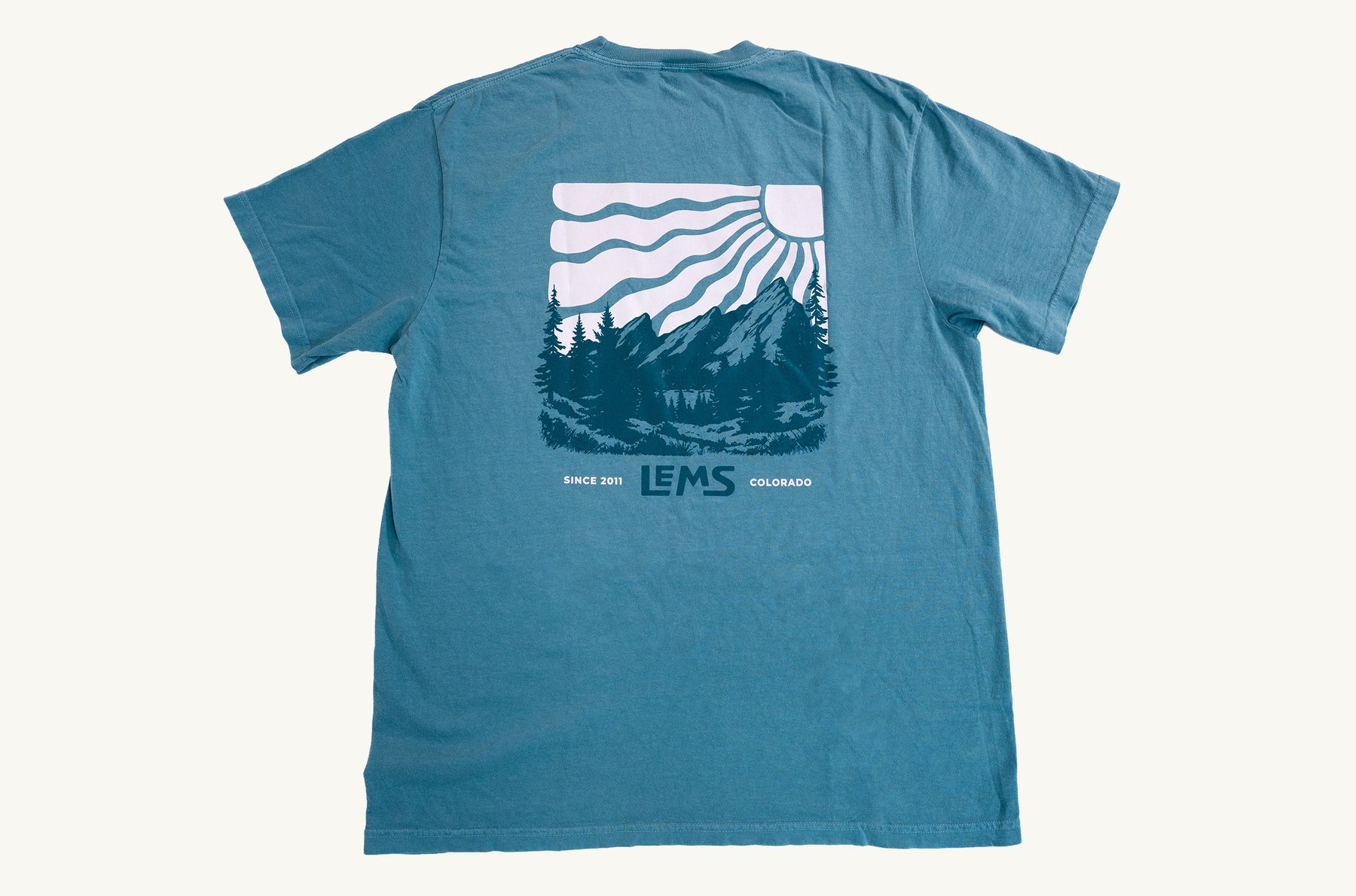 Lems Mountain Tee - Blue