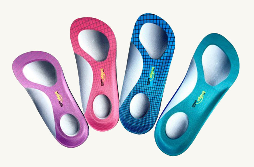 Bridge Soles - 3/4 Length Insole - Bridge Insole Colors