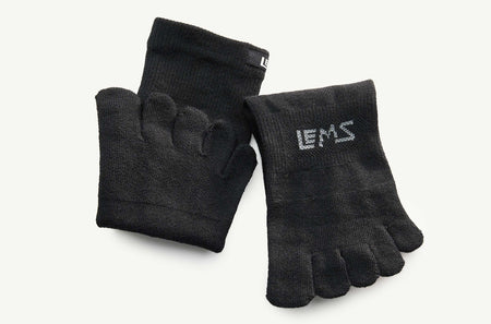 Lems Fitness Ankle Toesock - Black