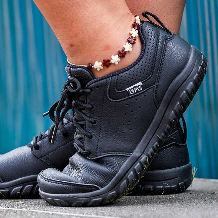 LEATHER UPPER