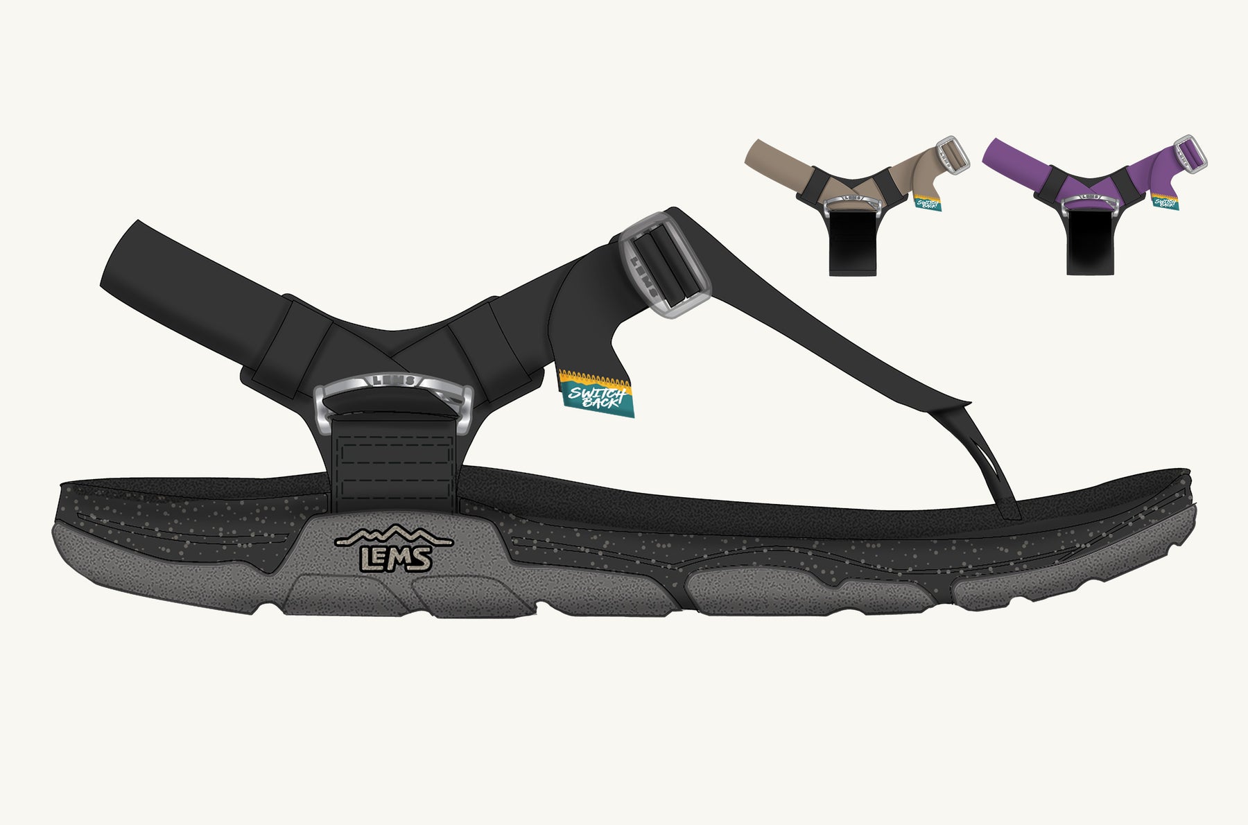 Men's Switchback Sandal Knit - Moon