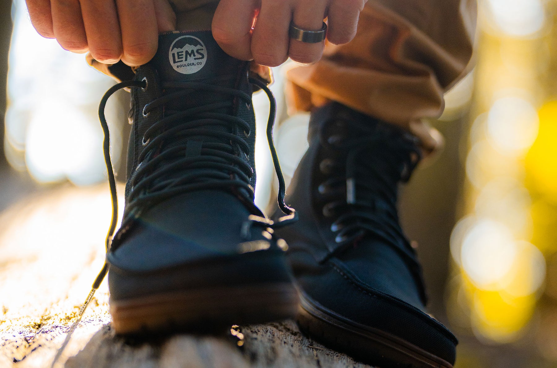 Men's Boulder Boot - Black (Vegan)