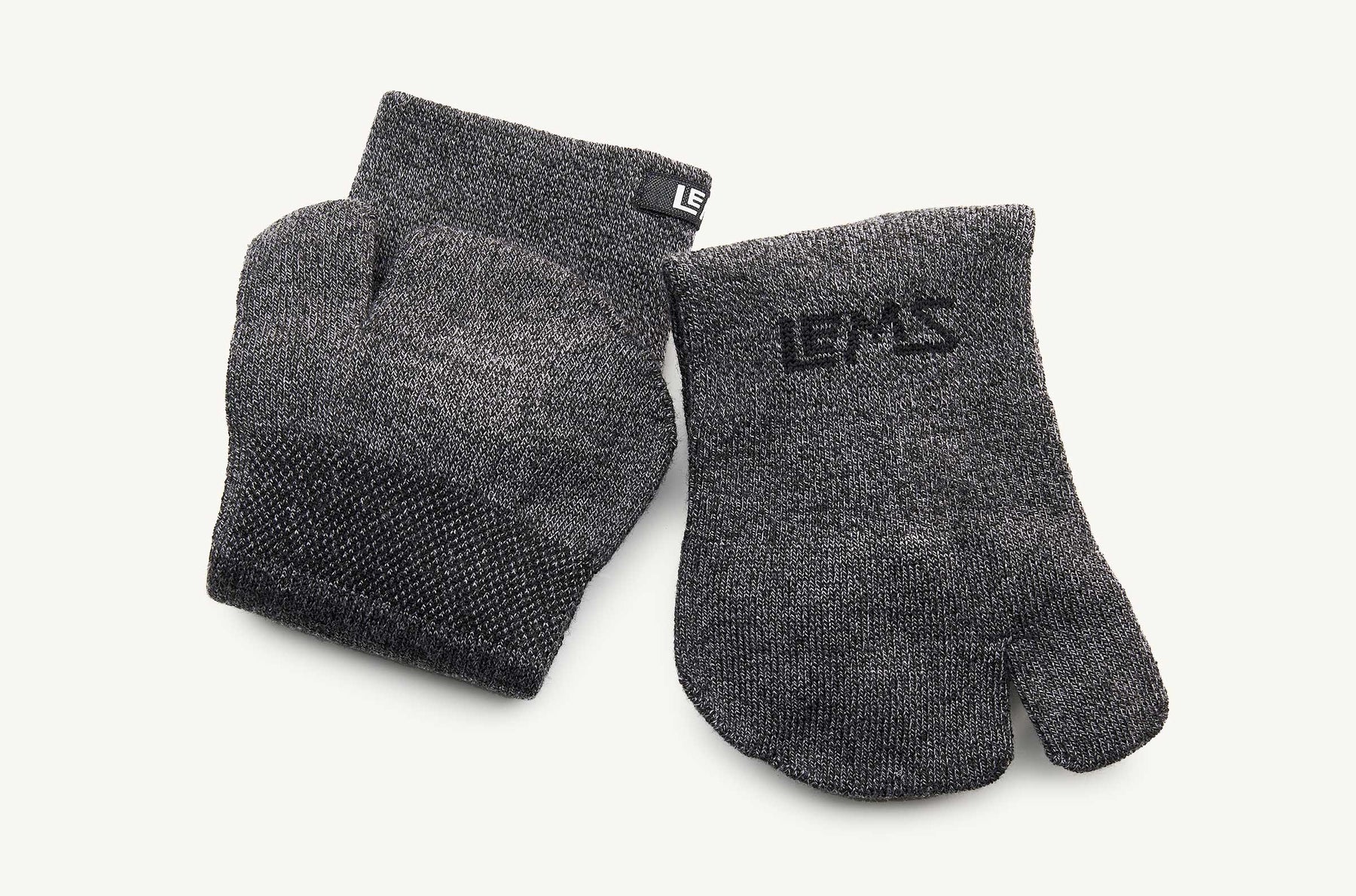 Lems Trail Split Toesock - Dark Gray