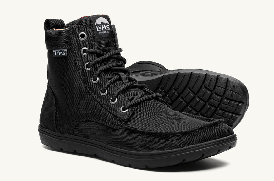 Men's Boulder Boot - Black (Vegan)