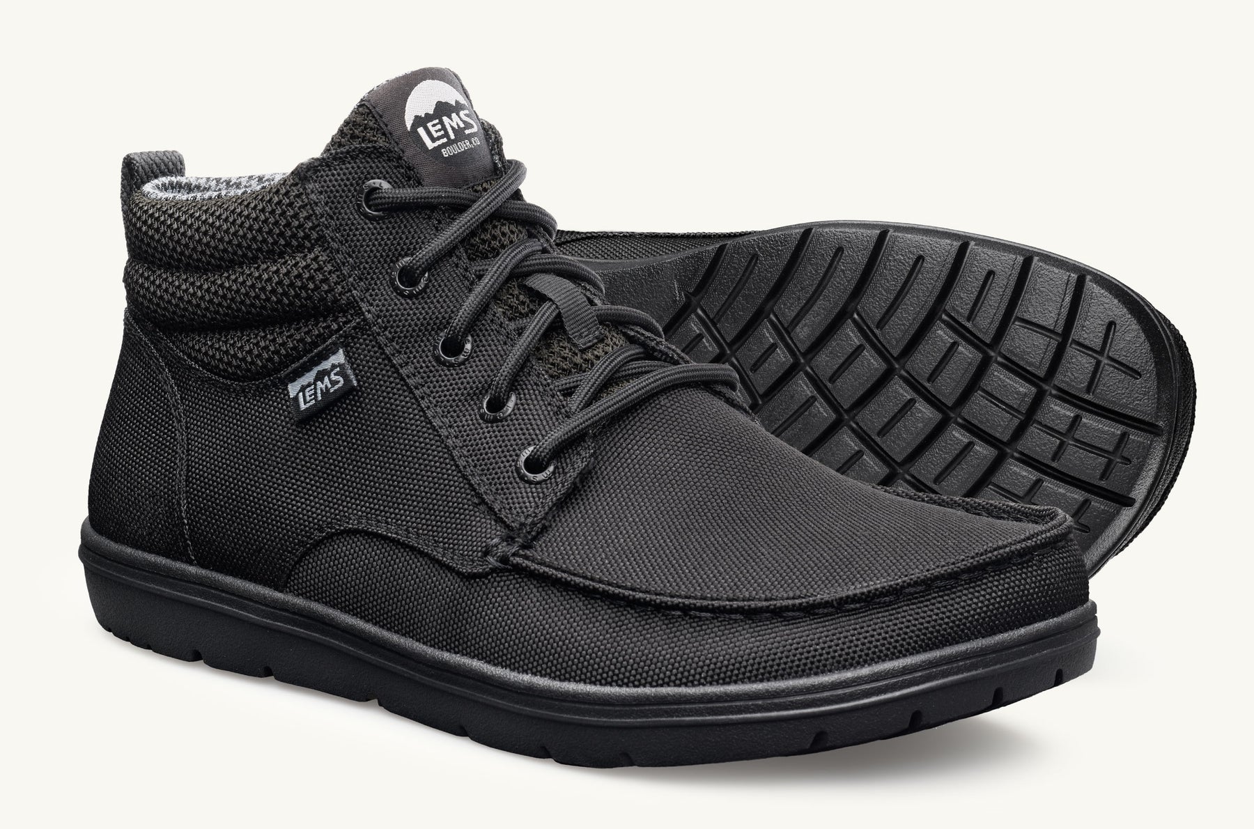 Women's Boulder Boot Mid Vegan (Discontinued) - Jet Black - FINAL SALE