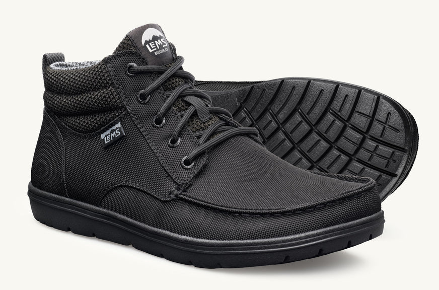 Women's Boulder Boot Mid Vegan (Discontinued) - Jet Black - FINAL SALE