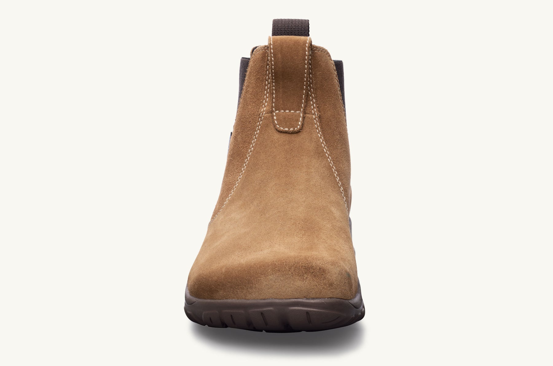Men's Chelsea Suede Barefoot Boot - Cedar