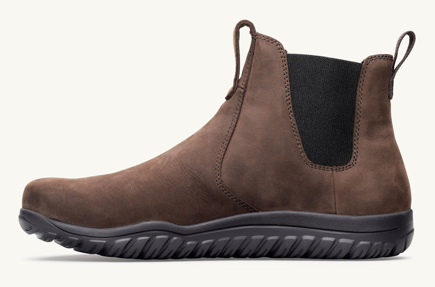 Women's Chelsea Barefoot Boot Waterproof - Espresso
