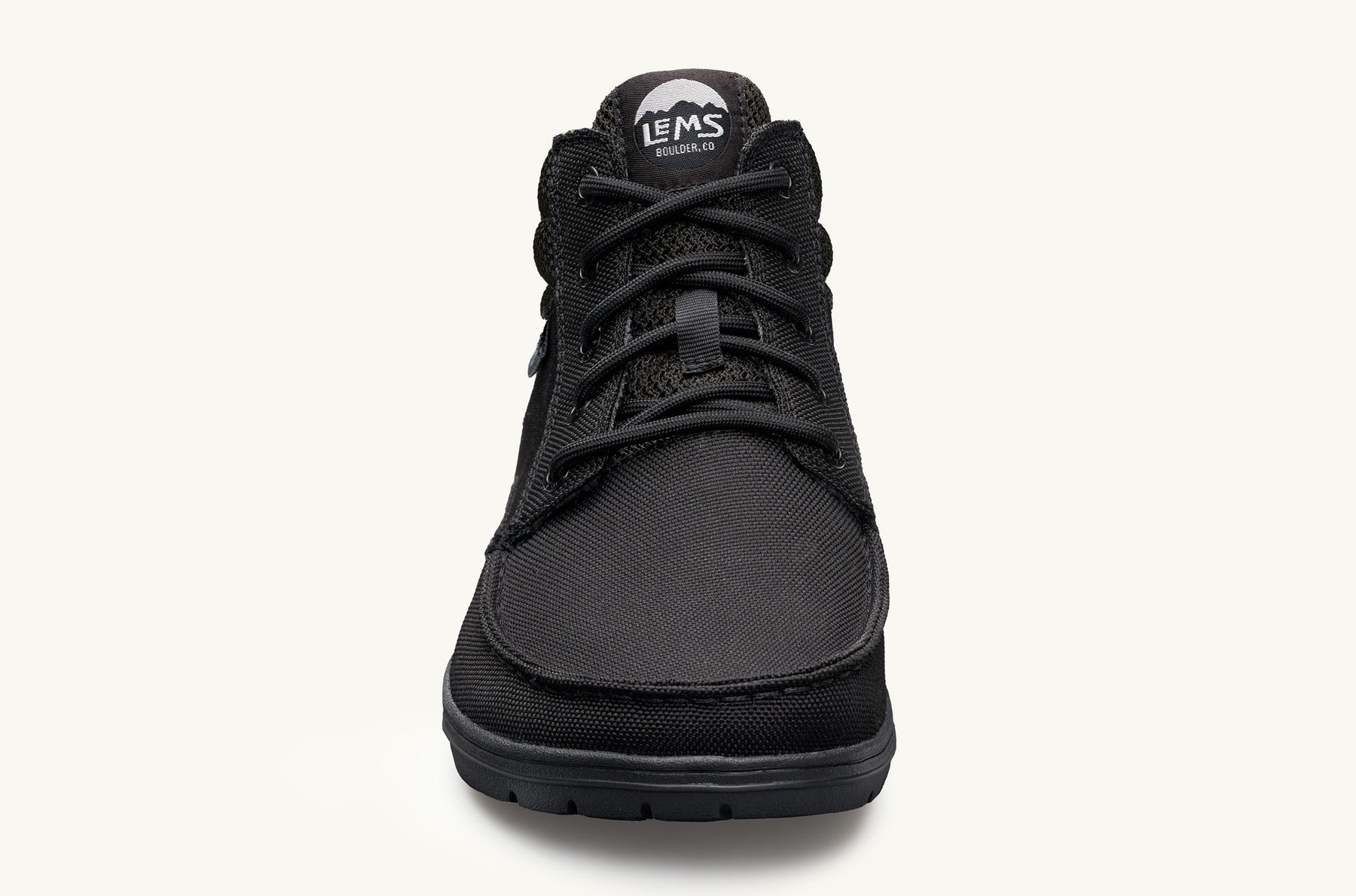 Heren Boulder Boot Mid Vegan - Jet Black - FINAL SALE