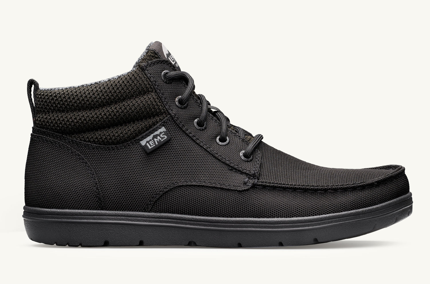 Men's Boulder Boot Mid Vegan (Discontinued) - Jet Black - FINAL SALE