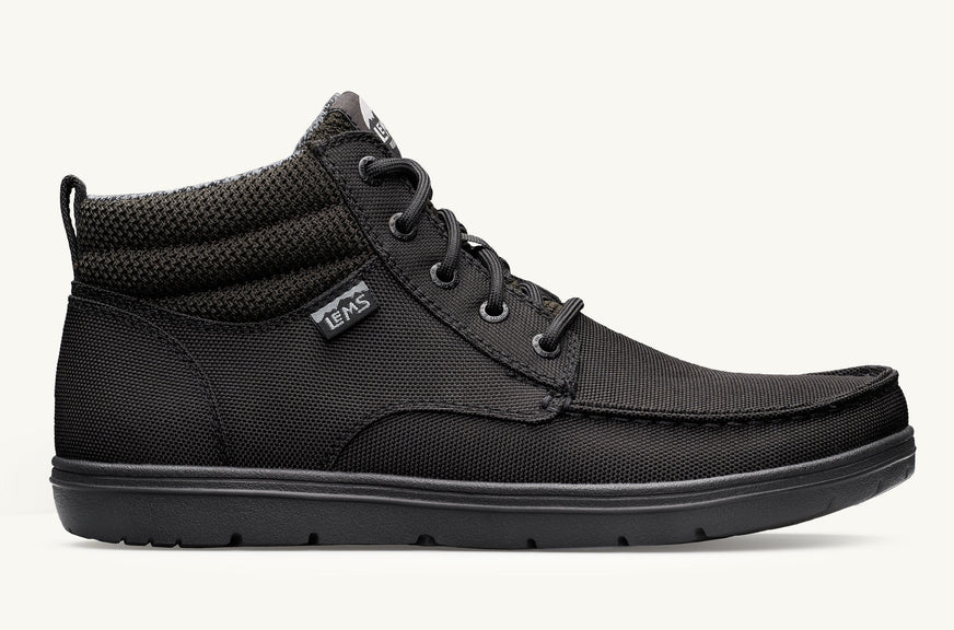 Women's Boulder Boot Mid Vegan (Discontinued) - Jet Black - FINAL SALE