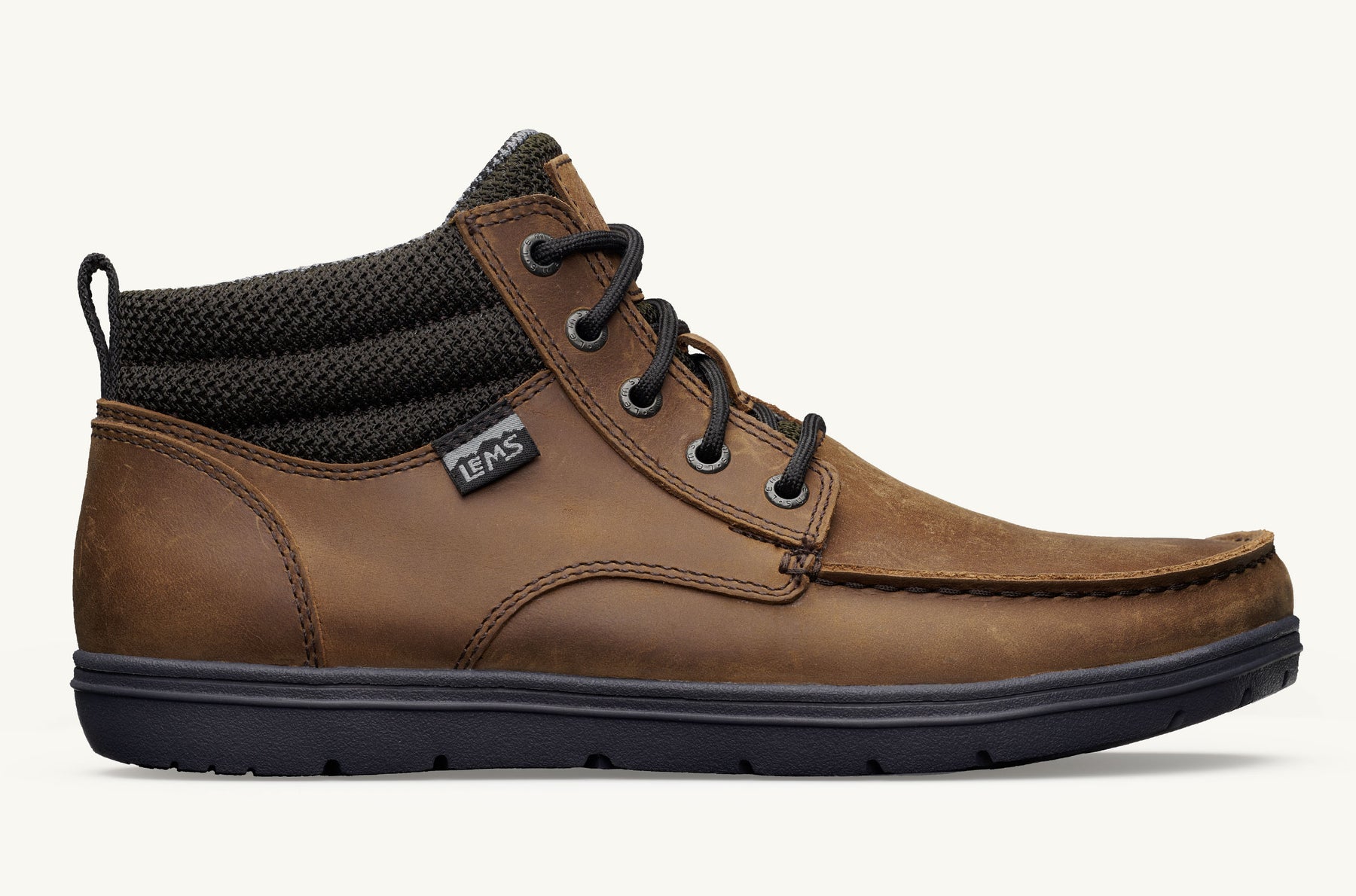 Bota Boulder Hombre Piel Media - Umber