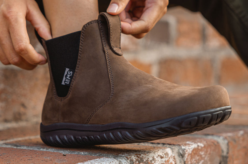 Women's Chelsea Barefoot Boot Waterproof - Espresso